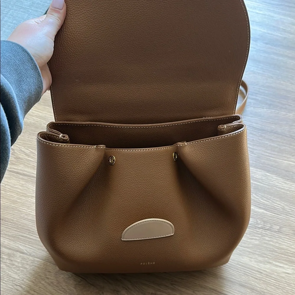 Tan Leather Women's Bag - Picture 2 of 4